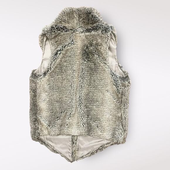 Tart Collections Silk Lined Faux Fur Vest Size M - Picture 3 of 7